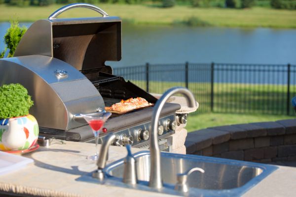 Outdoor Kitchen Plumbing in Kennesaw