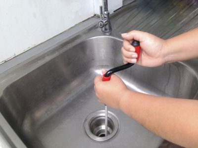 Unclogging a Sink